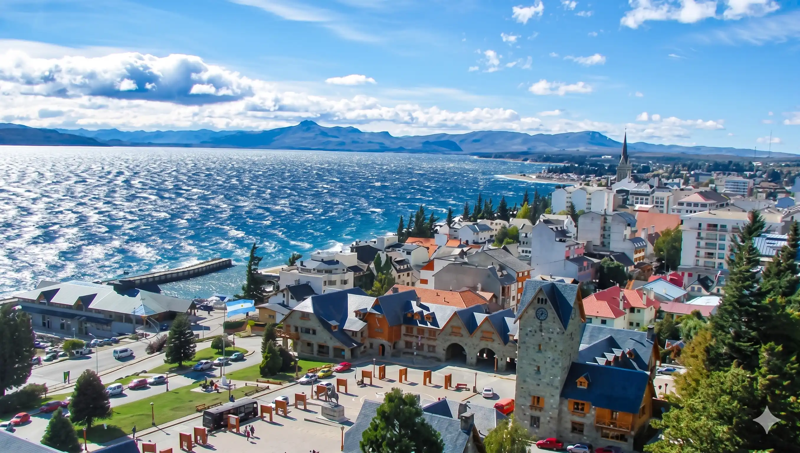 Bariloche — vista aérea