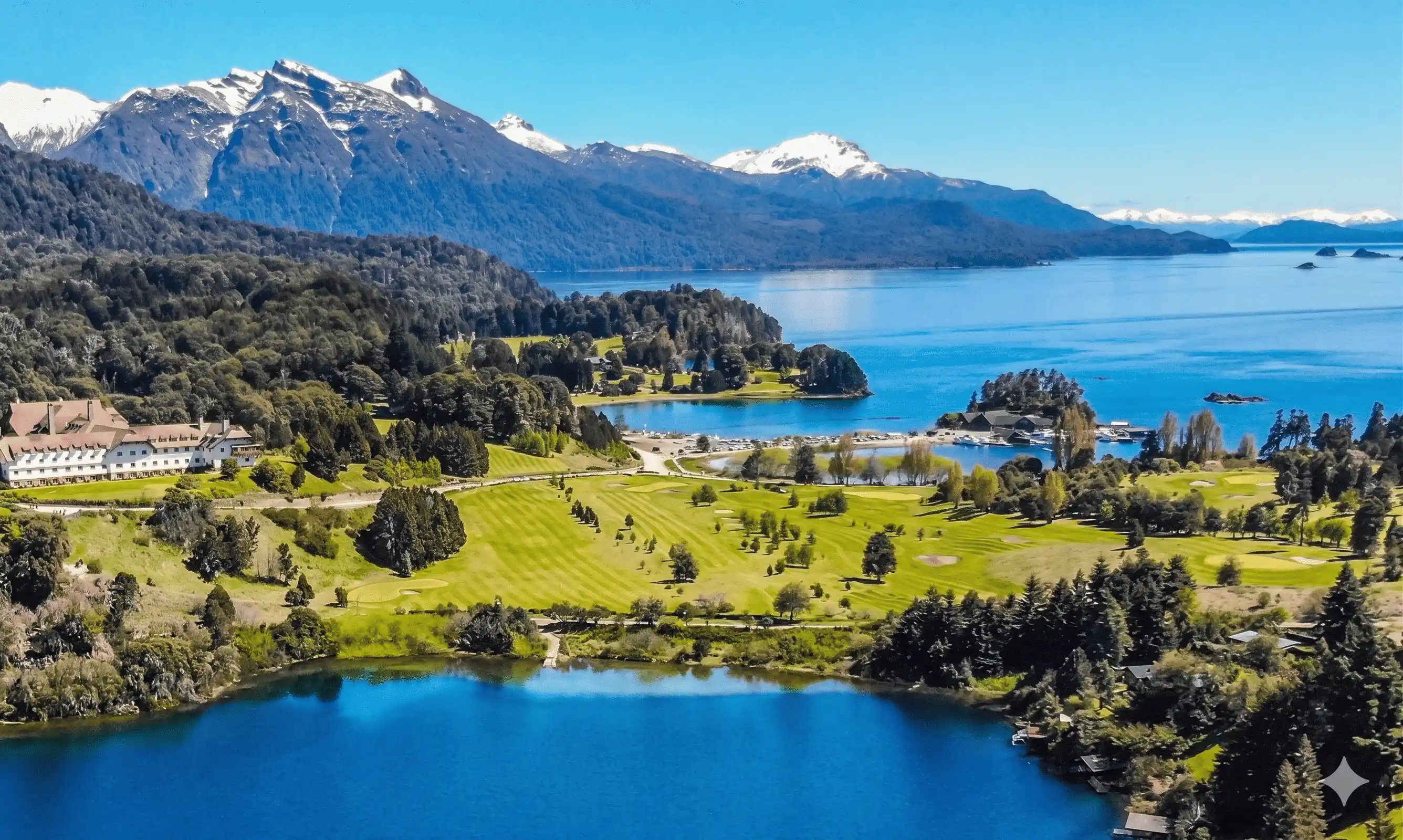 Bariloche — vista aérea